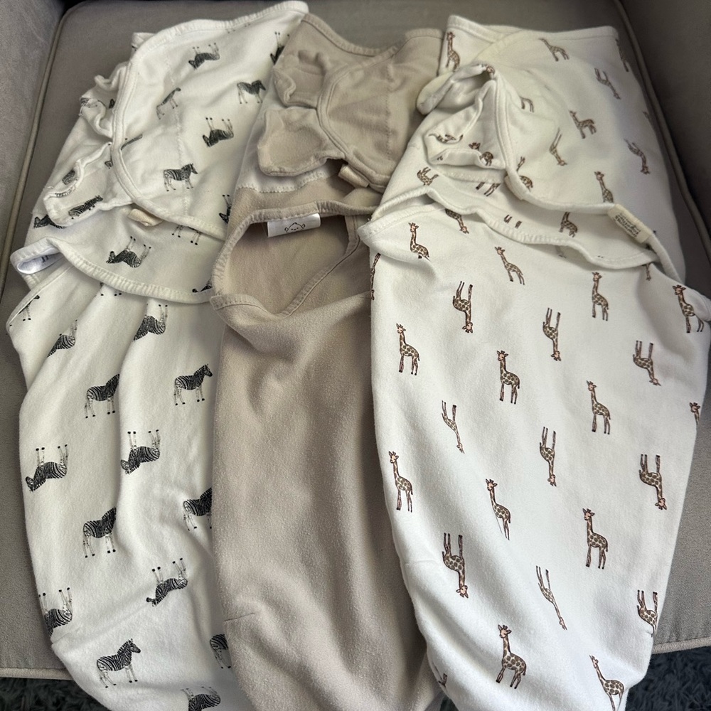 Cozy Safari Newborn Sleep Sacks